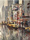 Brent Heighton Famous Paintings - Urban Scene
